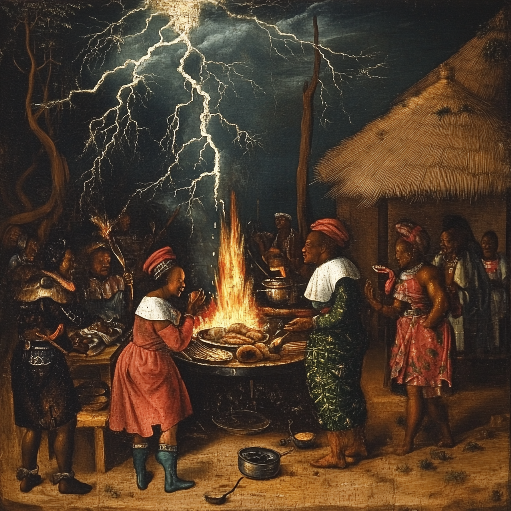 African Tribal Cooking - Philosophical Concept | Alexandria