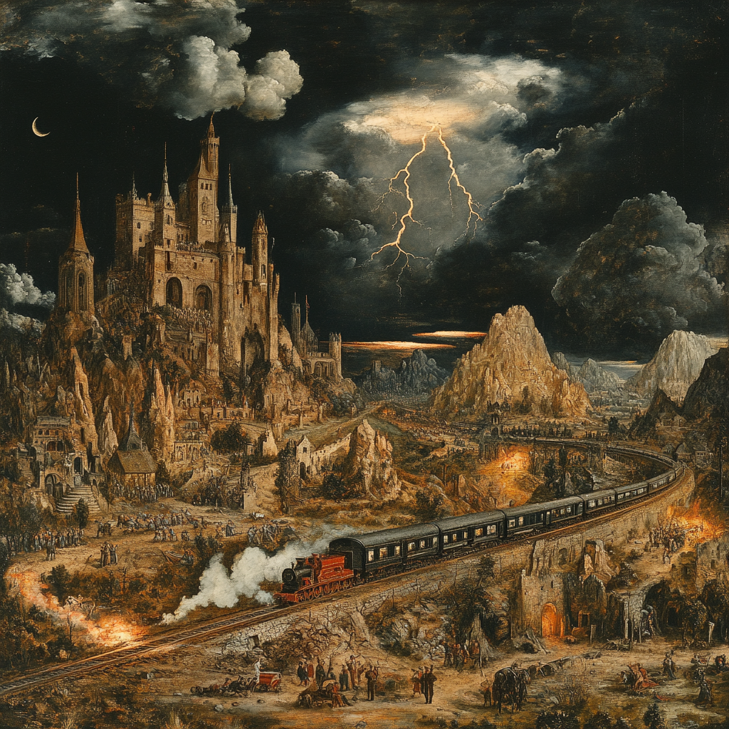 Completion of the Transcontinental Railroad (1869) - Philosophical Concept | Alexandria