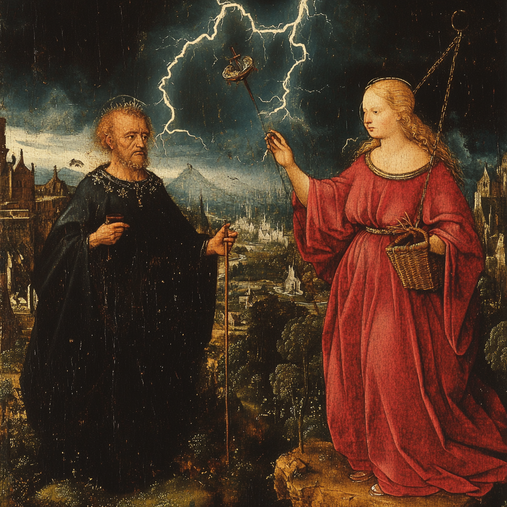 Divine justice and mercy - Philosophical Concept | Alexandria