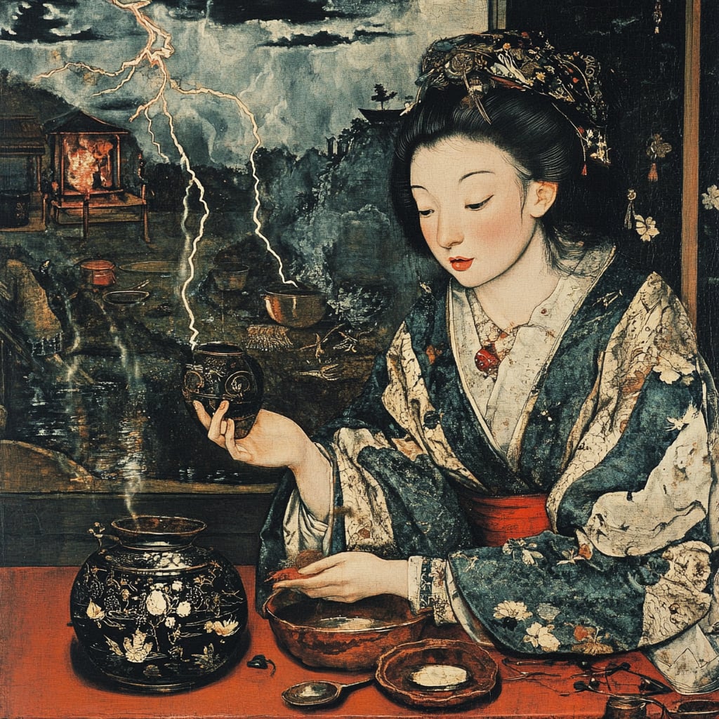 Japanese Pottery (Raku-Hagi) - Philosophical Concept | Alexandria