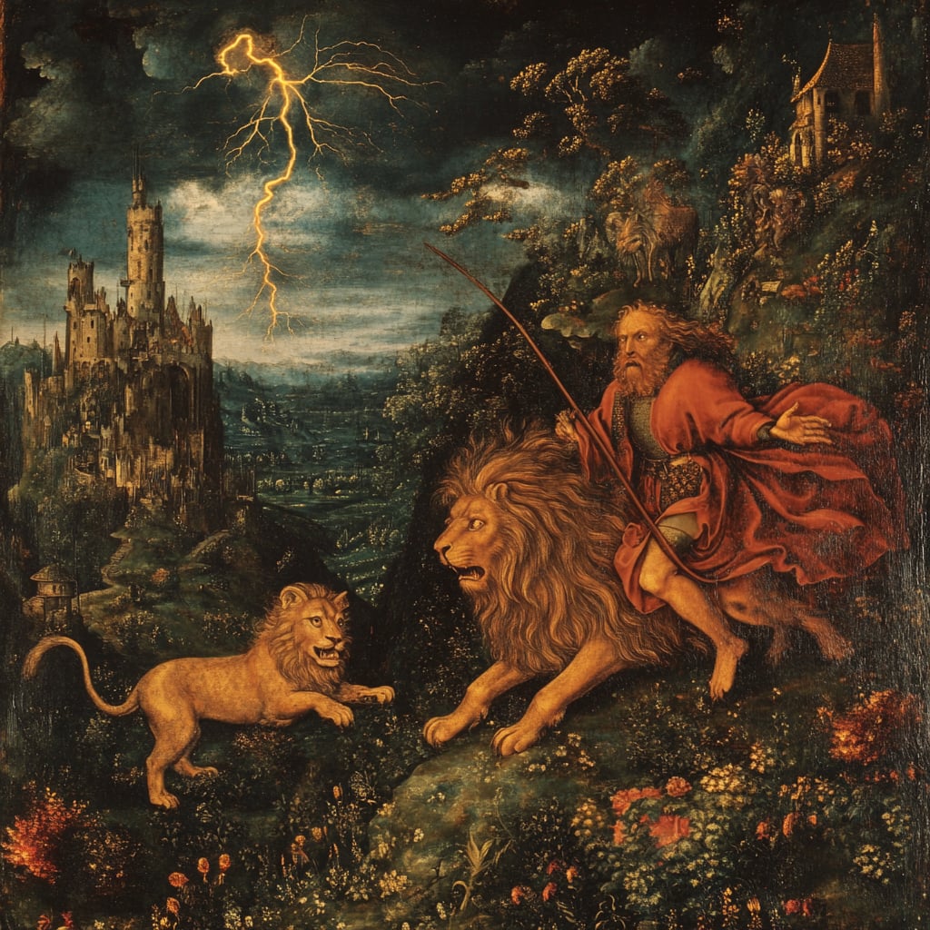 Lion Hunting - Philosophical Concept | Alexandria