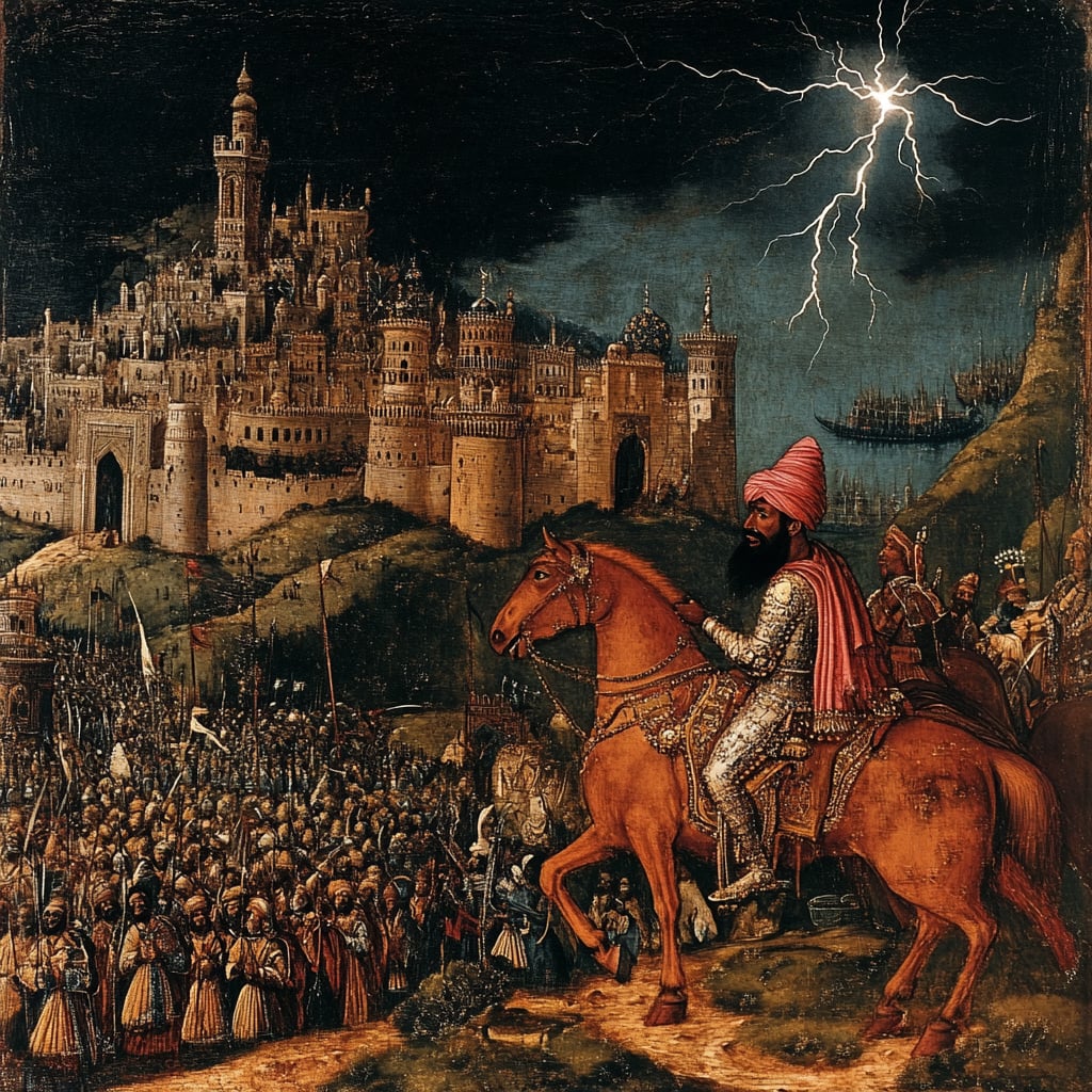 Mansa Musa's pilgrimage to Mecca (1324 CE) - Philosophical Concept | Alexandria