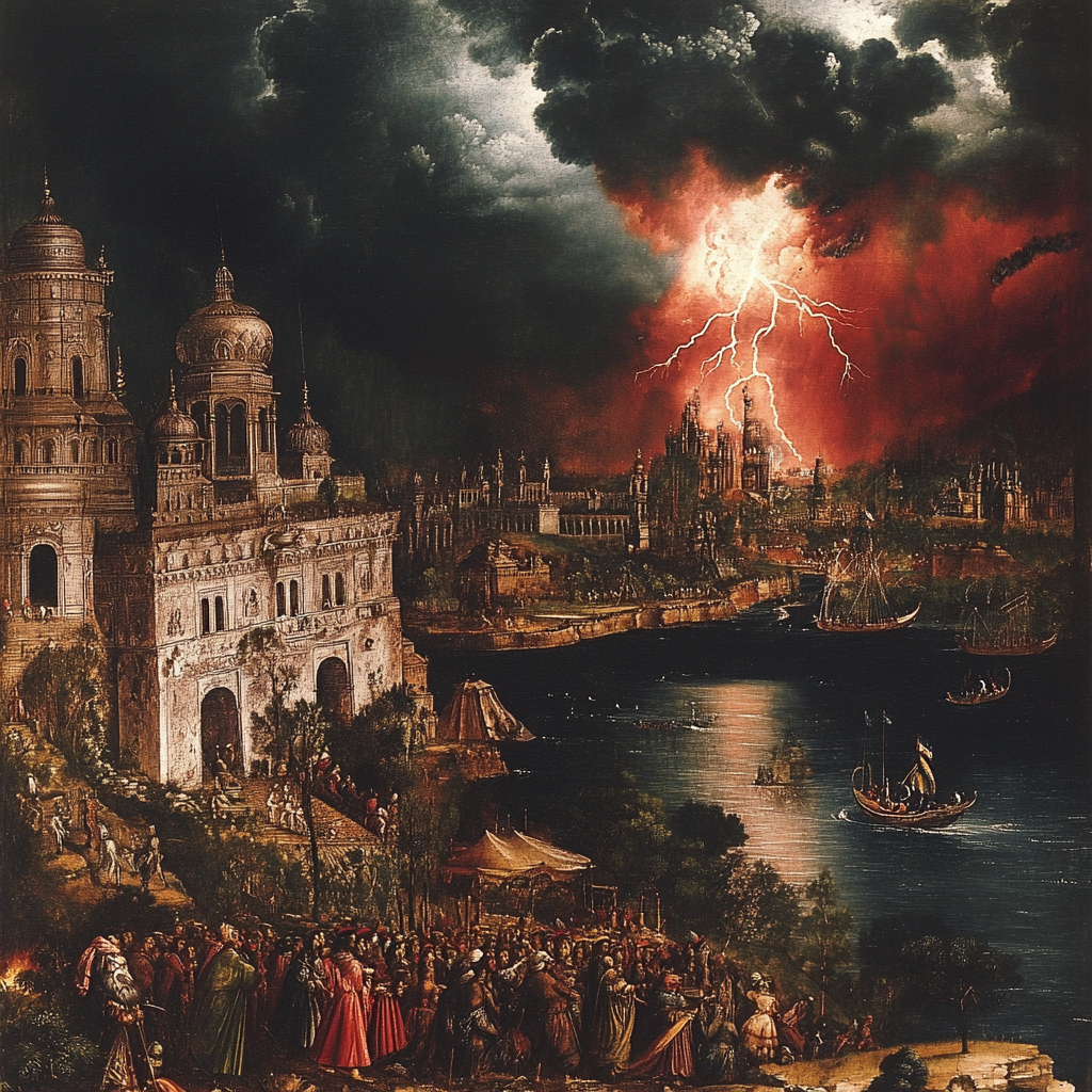 Portuguese Arrival in India (1498) - Philosophical Concept | Alexandria