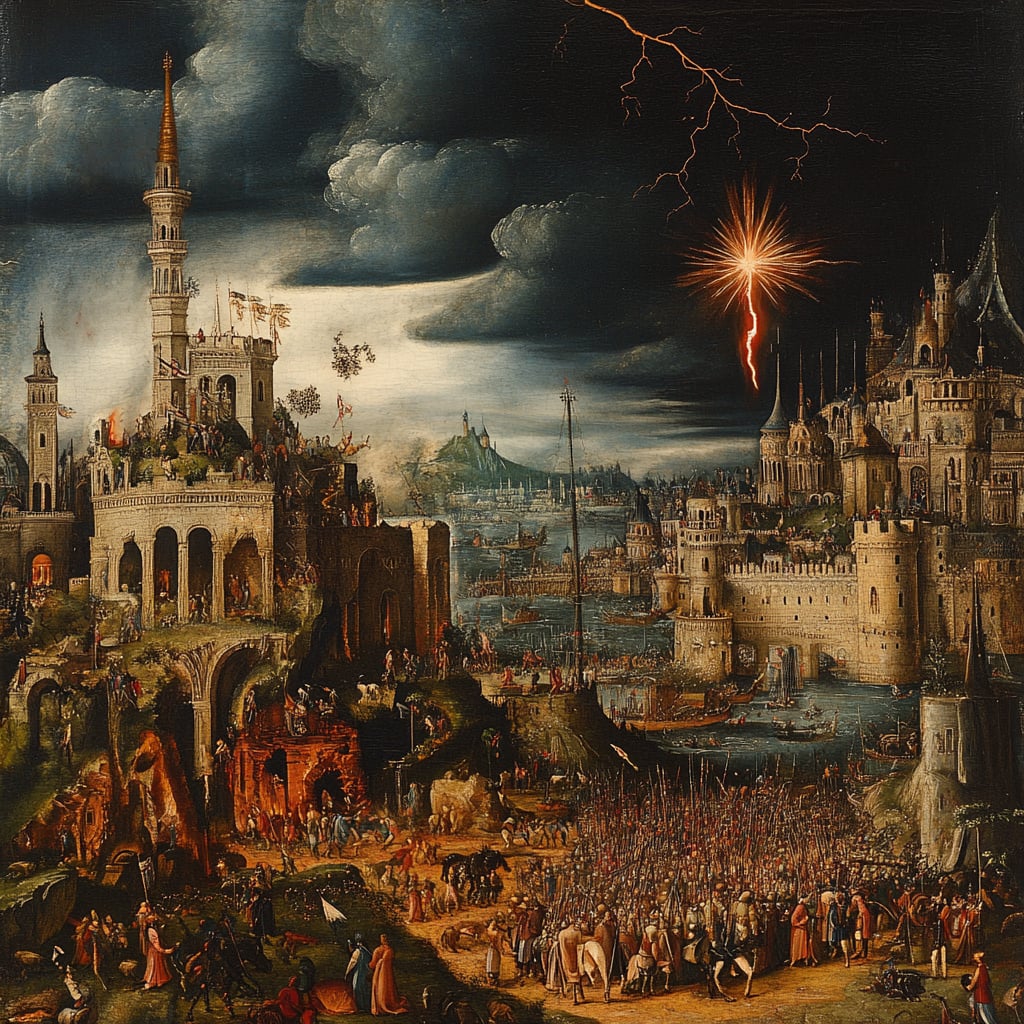 The Fall of Constantinople (1453 AD) - Philosophical Concept | Alexandria