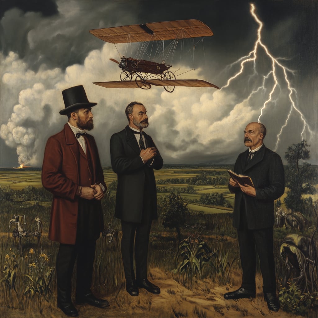 Wright Brothers First Flight (1903) - Philosophical Concept | Alexandria